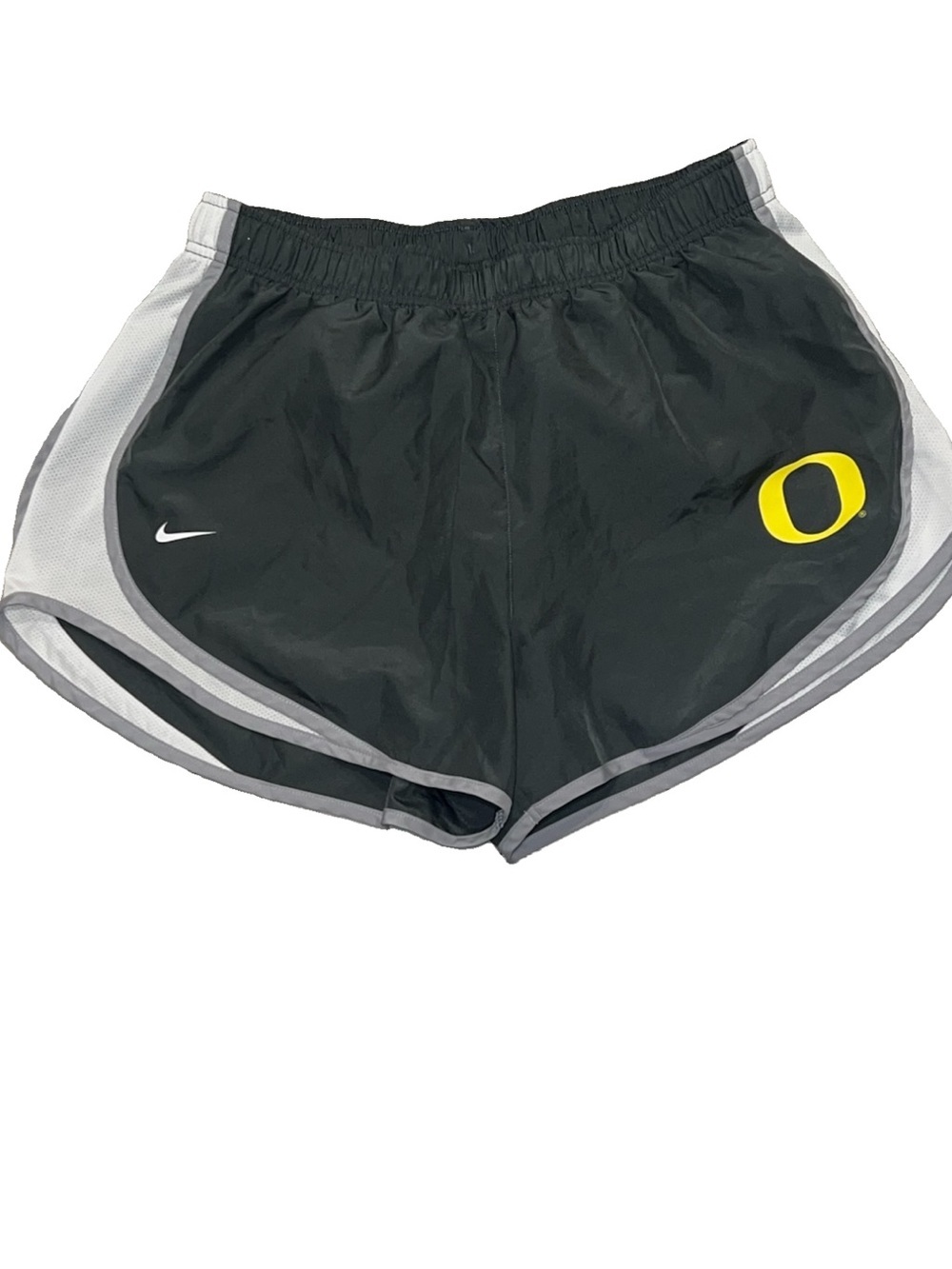 Women's Nike Anthracite Oregon Ducks Tempo Dri-FIT Shorts gray sz large